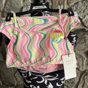 NWT Hurley 2 Piece Kids Bathing Suite 10